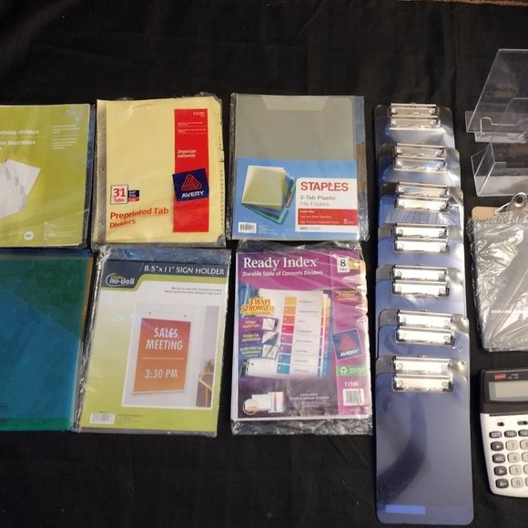 Staples Office Large Lot Staples Teachers Supplies Office Supplies